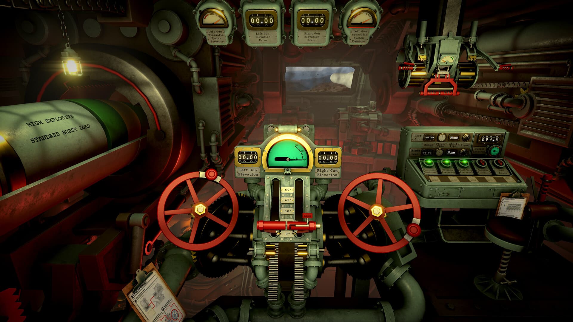 IRON NEST heavy turret operating station